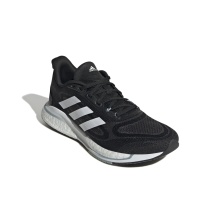 adidas Supernova+ (Plus) black/white cushioning running shoes ladies